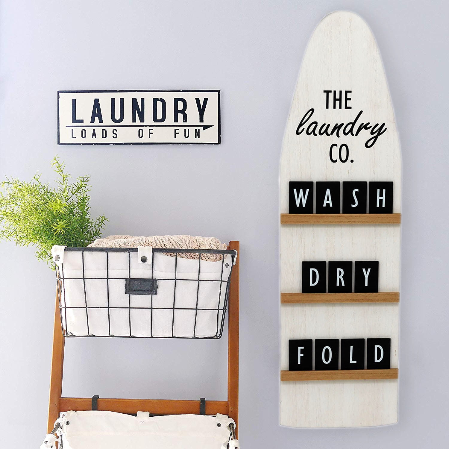 Parisloft Wood Wall Signs, 9" x 0.8” - Walmart.com - Walmart.com