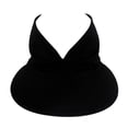 thumbnail image 2 of Odeerbi Visors Hat Sunhat Summer Hat Women's Sun Visor Sun Hat Anti-ultraviolet Elastic Hollow Top Hat Red, 2 of 3