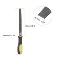 thumbnail image 2 of Unique Bargains Fichier Plat 6 'haute Teneur en Carbone Acier Trempé Coupe Main Râpe avec Poignée en PVC 2 Pack, 2 of 5