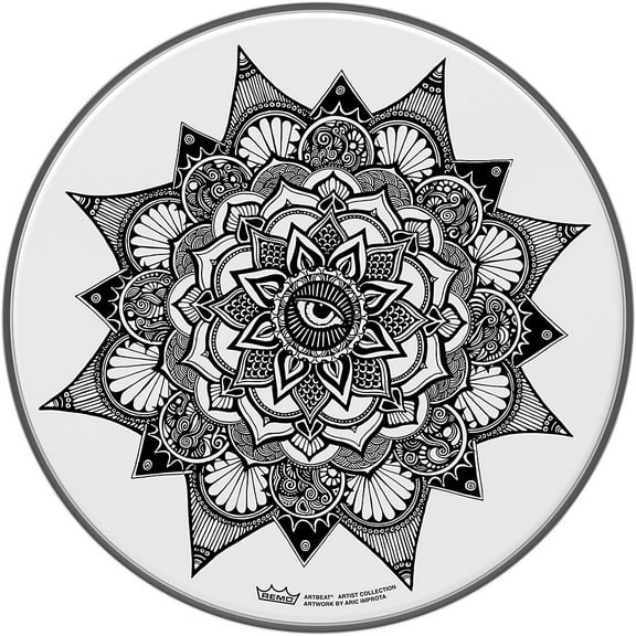 Remo ARTBEAT Aric Improta Dilate Artist Collection Drum Head, 14"