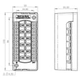 thumbnail image 4 of Bloque de fusibles Zulema 6 vía impermeable con indicador LED, 4 of 8