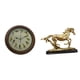 thumbnail image 1 of Reloj de Pared Decorativo con Pájaros Musicales Escultura de Caballo Estatua Animal Ornamento de Resina para Colección Adecuado para Regalo Decoración de Hogar Dormitorio Estudio, 1 of 7