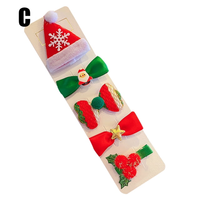Accesorios para el cabello de Navidad para damas, divertido estampado de muñeco de nieve, fiesta, fiesta, niños, linda horquilla decorativa Wmkox8yii fajkfhkj4419
