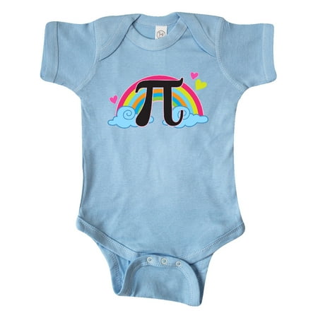 

Inktastic Pi Day Math Party Rainbow Gift Baby Girl Bodysuit