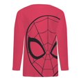 thumbnail image 1 of Playera Spiderman para Niño y Juvenil, Manga Corta Estampado Rostro Gigante Rojo Talla  10, 1 of 3
