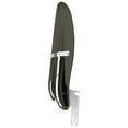thumbnail image 3 of Krator Detachable Quick-Release Windshield Windscreen, Smoke, Compatible with 2006-2014 Harley Davidson Road King Fire/Rescue FLHR, EFI FLHRI, 3 of 8
