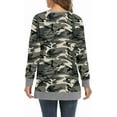 thumbnail image 4 of ONLYSHE Women's Casual Drop Long Sleeve Tunic Sweatshirt with Side Slits, S-3XL, 4 of 7