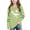 Mint Green, variant on Girls St. Patrick's Day Dinosaur T-Rex Shamrock Long Sleeve Tee T-Shirt Top Green Black Spring Fashion,Size 3 T