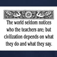 thumbnail image 3 of CafePress - TEACHER QUOTE Dark T Shirt - Men's Classic Graphic Cotton T-Shirt, 3 of 4