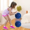 thumbnail image 3 of Indoor Silent Basketball High Rebound Low Noise Kids Dribbling Training Uncoated High Density Foam Toddlers Practice Sports Bouncy Ball, 3 of 8