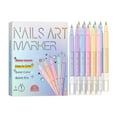 thumbnail image 4 of 12 bolígrafos para decoración de uñas, bolígrafos de pintura acrílica para decoración de uñas, profesionales, de secado rápido, para manicura 3D., 4 of 5