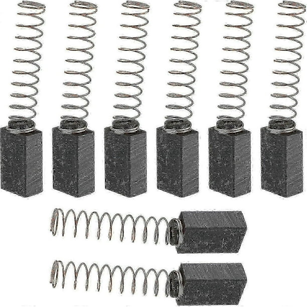 4 Pairs of Sander Carbon Brushes 14x8x5mm Compatible with Festool ETS 150/3