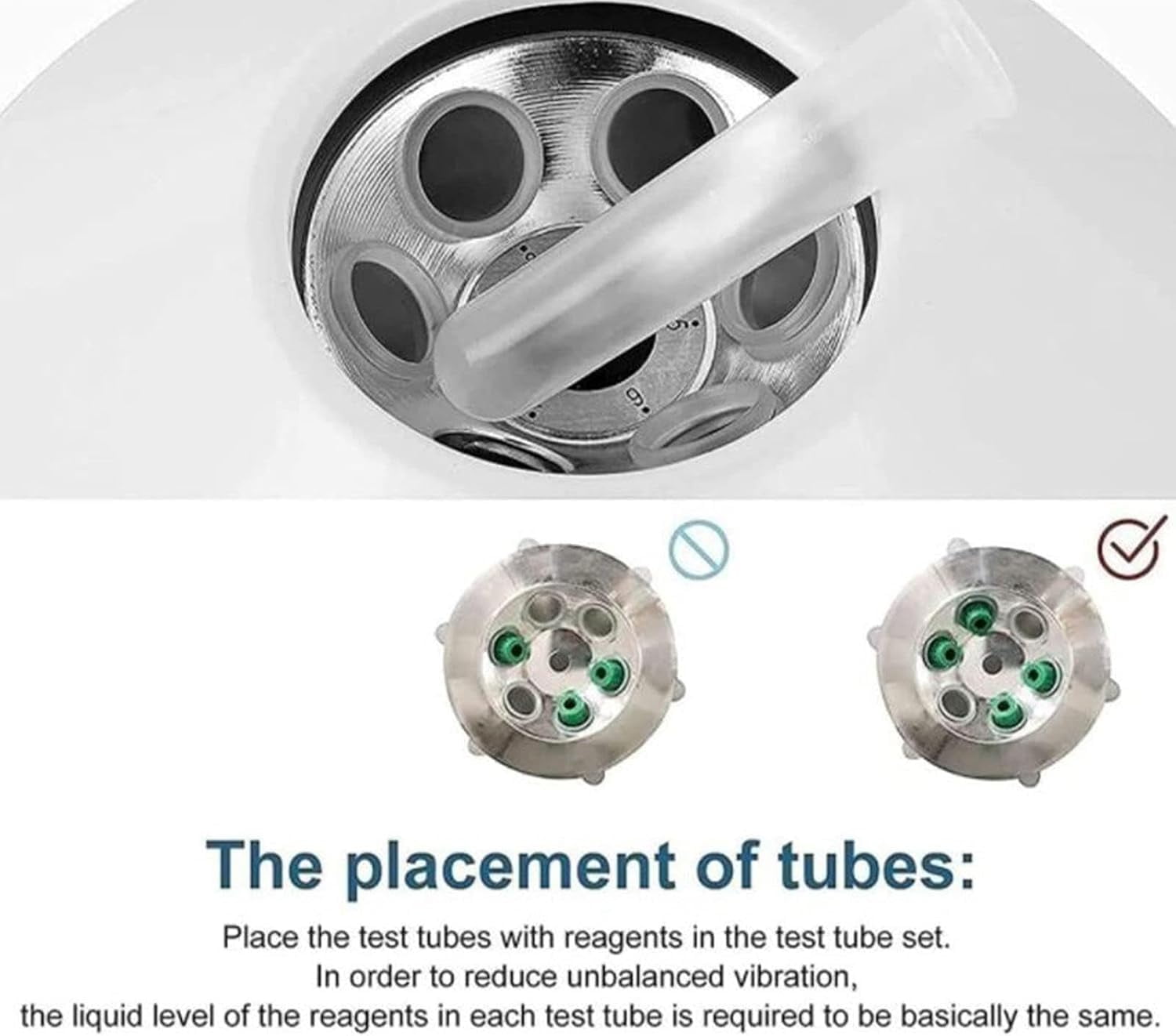 Mini Electric Centrifuge, Low Speed Lab Centrifugal Machine with 4000rpm & 0-60 Timer, Laboratory Separation Equipment