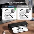 thumbnail image 3 of Impresora portátil Phomemo M834 Bluetooth Thermal 300dpi, 3 of 8