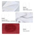 thumbnail image 4 of Haosy 2 Pack Kitchen Wash Cloths with Hanging Loops Absorbent Absorbent Quick Drying Hand Towels, Red Elegant Spiral, 4 of 7