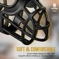 thumbnail image 3 of Dog Muzzle Perfect for Large Dogs, Prevents Chewing and Biting, Basket Allows Panting and Drinking-Comfortable, Humane, Adjustable, Lightweight, Durable(XXL), 3 of 8