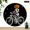 10x10in, variant on PALNKART 1pc Pumpkin Skeleton Biker Theme  Decor Gift, 10 inch Wall Clock Battery Operated lobby, corridor, dining room, bedroom, office, classroom