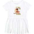 thumbnail image 3 of Inktastic My Nana Loves Me to the Moon and Back Girls Baby Dress, 3 of 5