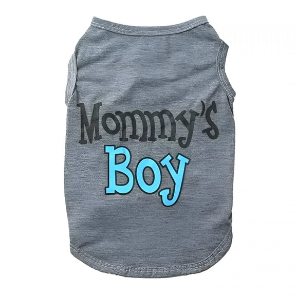 TELOLY Boy Dog Shirt Male Puppy Clothes for Small Dog Boy Chihuahua Yorkies Bulldog Pet Cat Outfits Tshirt Apparel Xs Dog Outfit