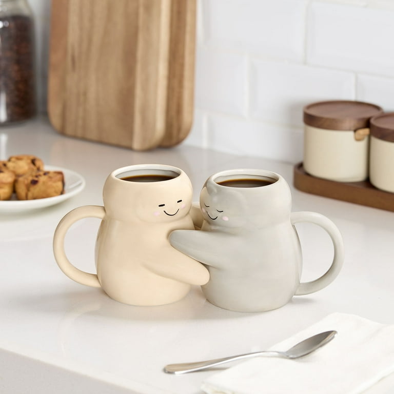 Mainstays 15.89 oz Grey Hug Sculpt Mug Walmart
