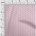 thumbnail image 1 of oneOone Georgette Viscose Pink Fabric Geometric Check Fabric For Sewing Printed Craft Fabric By The Yard 42 Inch Wide, 1 of 4