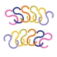 thumbnail image 1 of Gancho de plástico multiusos en forma de S, paquete de 12 Xemadio JQFLD163, 1 of 9