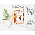 thumbnail image 3 of Darling Souvenir White Birthday Invitation Card Printable Fill or Write In Blank Invites Party Supplies Pack Of 28 5 x 7 Inches, 3 of 5