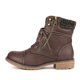 thumbnail image 2 of Botas de combate con cordones DREAM PAIRS marrón talla 8.5, 2 of 9