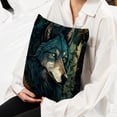 thumbnail image 6 of Wolf Pillow Covers - Set of 2 - 16x16, 18x18, 20x20 Inches - Unique Patterns for Various Occasions - Decorative Throw Pillowcases for Home Decor, 6 of 6