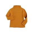 thumbnail image 2 of Douhoow Toddler Girl Ribbed Turtleneck Sweater Fall Solid Long Sleeve Slim Pullover 1-6Y, 2 of 8