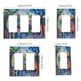 thumbnail image 2 of Yayeee Rocker Switch Wall Plate 1-Gang 4.6"x2.9" Home Decorative Outlet Cover, Art Plants, 2 of 6