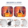 thumbnail image 6 of Haiem Halloween Pumpkin And Elegant Cats Car Windshield Sun Shade (2 Pieces) Foldable Windshield Sun Shade Car Accessories for Truck SUV Pickup-Small, 6 of 7