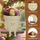 thumbnail image 3 of Maceta Colgante QCBF con Diseño de Carita Columpio para Interior y Exterior, 3 of 7
