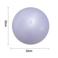 thumbnail image 2 of Mini Exercise Ball - Small Pilates Ball for Stability, Yoga, Stretching and Physical Therapy, 2 of 5