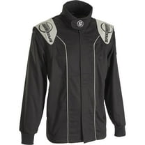 Speedway Double-Layer SFI-5 Racing Suit Jacket, Black Small