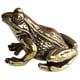 thumbnail image 1 of Adorno decorativo de rana, Mini estatuilla, decoración de mesa Vintage, estatua de rana de latón, decoración, 1 of 4
