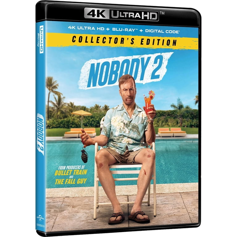 Nobody 2 4K Ultra HD Blu-ray Digital Copy, Action Thriller Crime