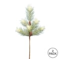 thumbnail image 3 of Vickerman 30" Norfolk Frosted Pine Artificial Christmas Spray. Includes 2 sprays per pack., 3 of 3