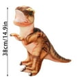 thumbnail image 3 of 2026 New Dinosaur Plush Toys, Stuffed Animals Toys Dinosaur Soft Pillow Toys, Plush Stuffed Toys Soft Throw Pillow, Best Birthday Gifts for Holiday Xmas Easter for Friend (Plush Toys, Brown), 3 of 9