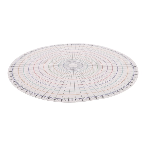 BESTOYARD Plastic Clay Sculpture Template and Dividing Ruler Tool for Pottery Wheel Use