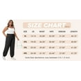 thumbnail image 6 of Cueply Women's Plus Size Cargo Pants with Pockets Casual Joggers Sweatpants Drawstring Adjustable Loose Fit Workout, 6 of 8