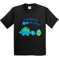 thumbnail image 3 of Inktastic Happy Dinosaur Future Big Brother Youth T-Shirt, 3 of 5