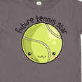 thumbnail image 4 of Inktastic Future Tennis Star Cute Tennis Ball Boys or Girls Toddler T-Shirt, 4 of 5