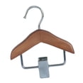 thumbnail image 4 of Perchas para ropa de mascotas Yinane Con clip y Soporte de Madera para ropa pequeña Color marrón, 4 of 8