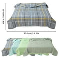 thumbnail image 3 of Four-Piece Bed Sheet Set,60x40 Inch & Plaid Reversible Summer Quilt | Soft Microfiber All Season Bedding | Lightweight Conditioning Blanket For Hot Sleepers & Single Beds, 3 of 7