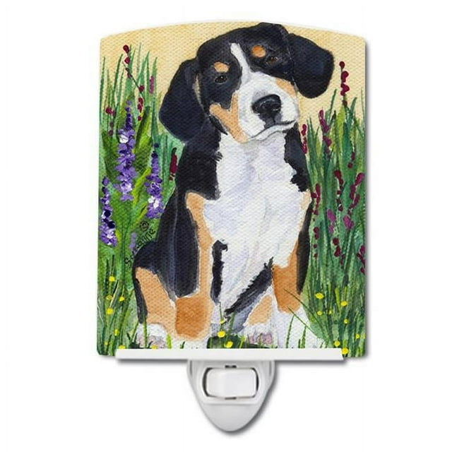 Carolines Treasures SS8216CNL Entlebucher Mountain Dog Ceramic Night Light, 6x4x3, Multicolor