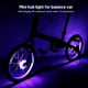 thumbnail image 5 of Luces para cubo de rueda de bicicleta recargables, 7 colores, 15 modos, luces LED para ciclismo, luces coloridas para radios de bicicleta para advertencia y decoración de seguridad YUNYI BRAND  Deportes, 5 of 8