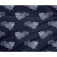 thumbnail image 4 of oneOone Polyester Lycra Fabric Fish Block Printed Fabric 1 Yard 56 Inch Wide, 4 of 4