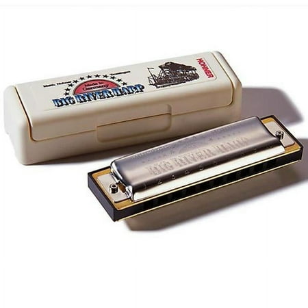 Hohner Big River Harmonica Boxed Key Of F#