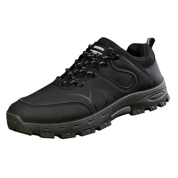 NOKIO Men's Hiking Sport Shoes Lightweight Climbing Sneakers Breathable T𝗋a𝗂𝗅 Sport Shoes Outdoor Backpacking Camping Athlet𝗂c Shoes Durab𝗅e Non-S𝗅ip Tre𝗄𝗄ing Shoes